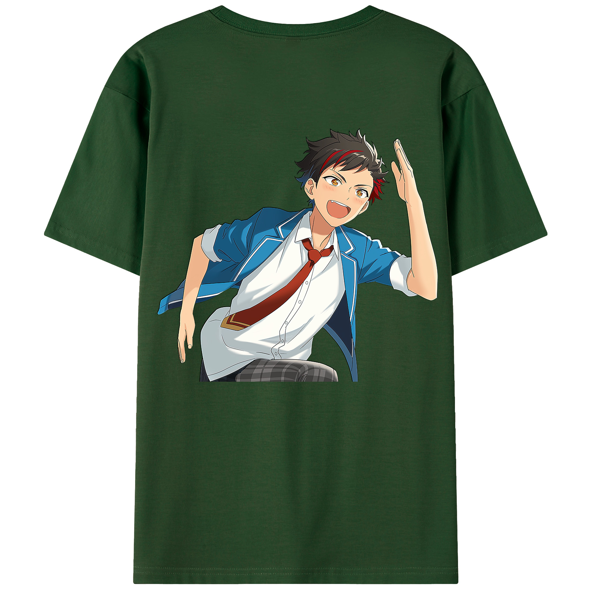 （画像用） あんさんぶるスターズ! Ensemble Stars 綿100％半袖Tシャツ（背面プリント）